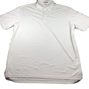 Peter Millar Summer Comfort Shirt Mens‎ XL Green Striped Performance Polo Golf